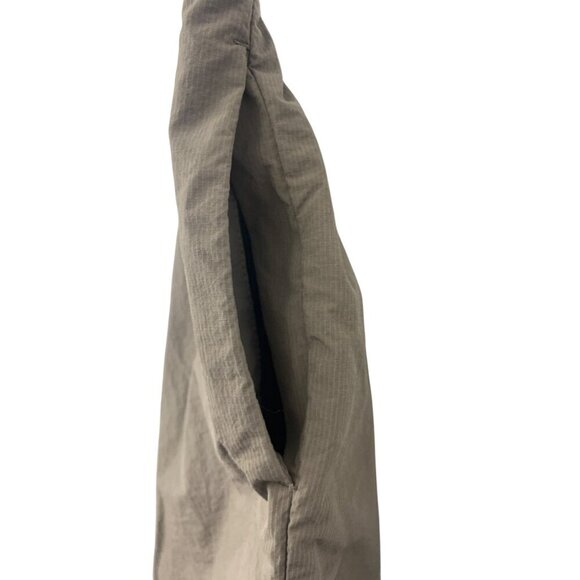 Feature Mens Brown Athletic Short Size Medium M Athleisure Training Pocket EUC - Picture 6 of 12